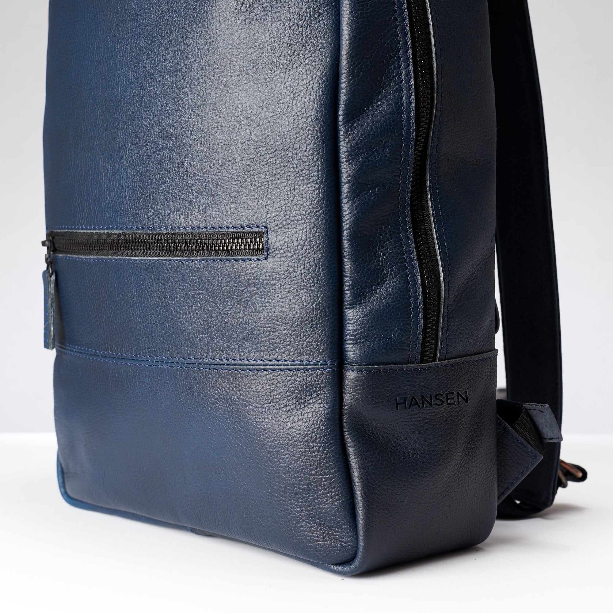 custom backpacks bisonte laptop backpack navy by capra leather