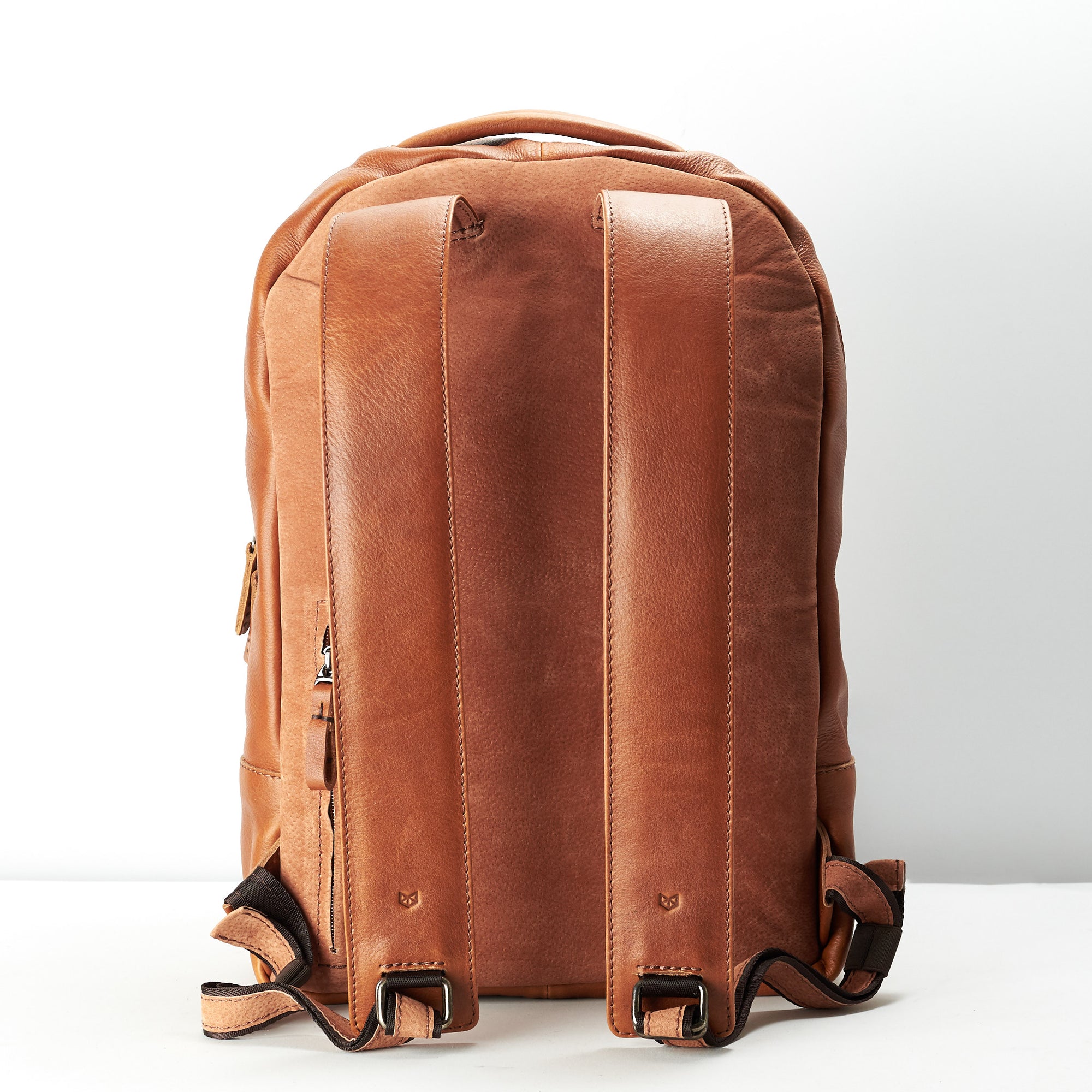 mens leather laptop bag tan by capra leather