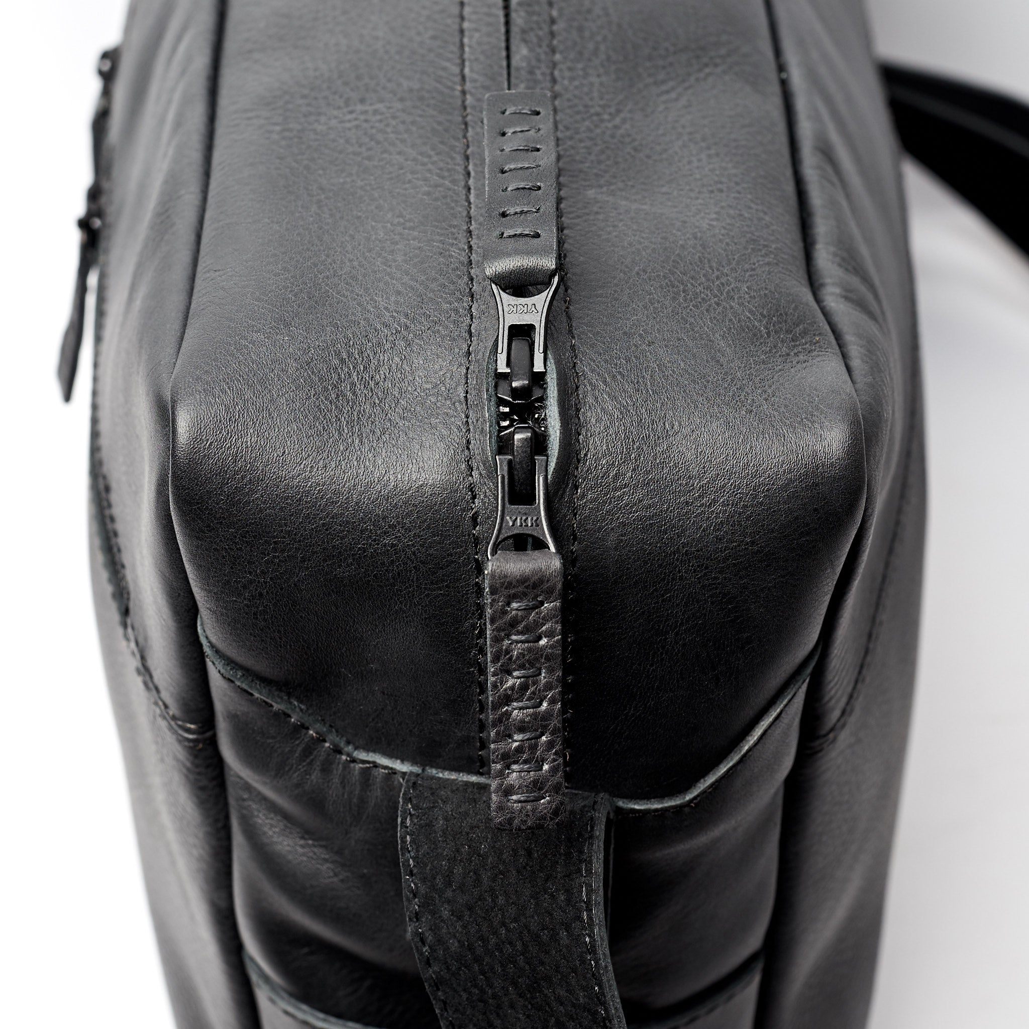Addox Messenger Bag Size Guide by Capra Leather
