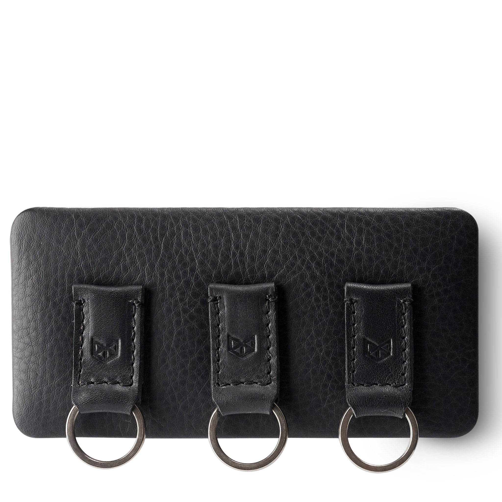 Magnetic Keychain Bracelet | Mag Strap Mini | Black Vegan Leather by LaVieatrac Black | Gray