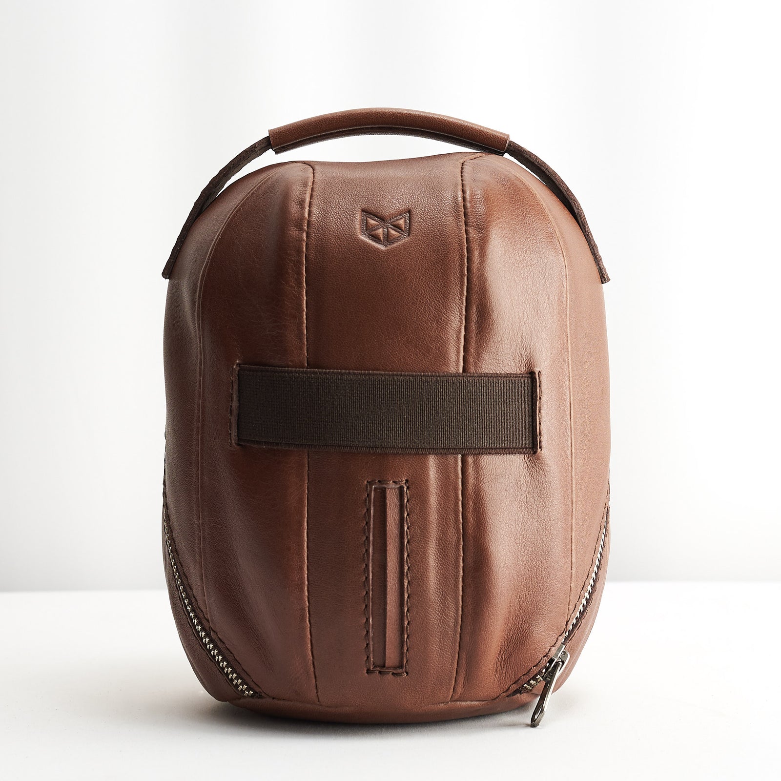 Back. Homepod leather cover, Homepod leather case, Apple accessories, HomePod protector, Travel carrying case, Capra Leather