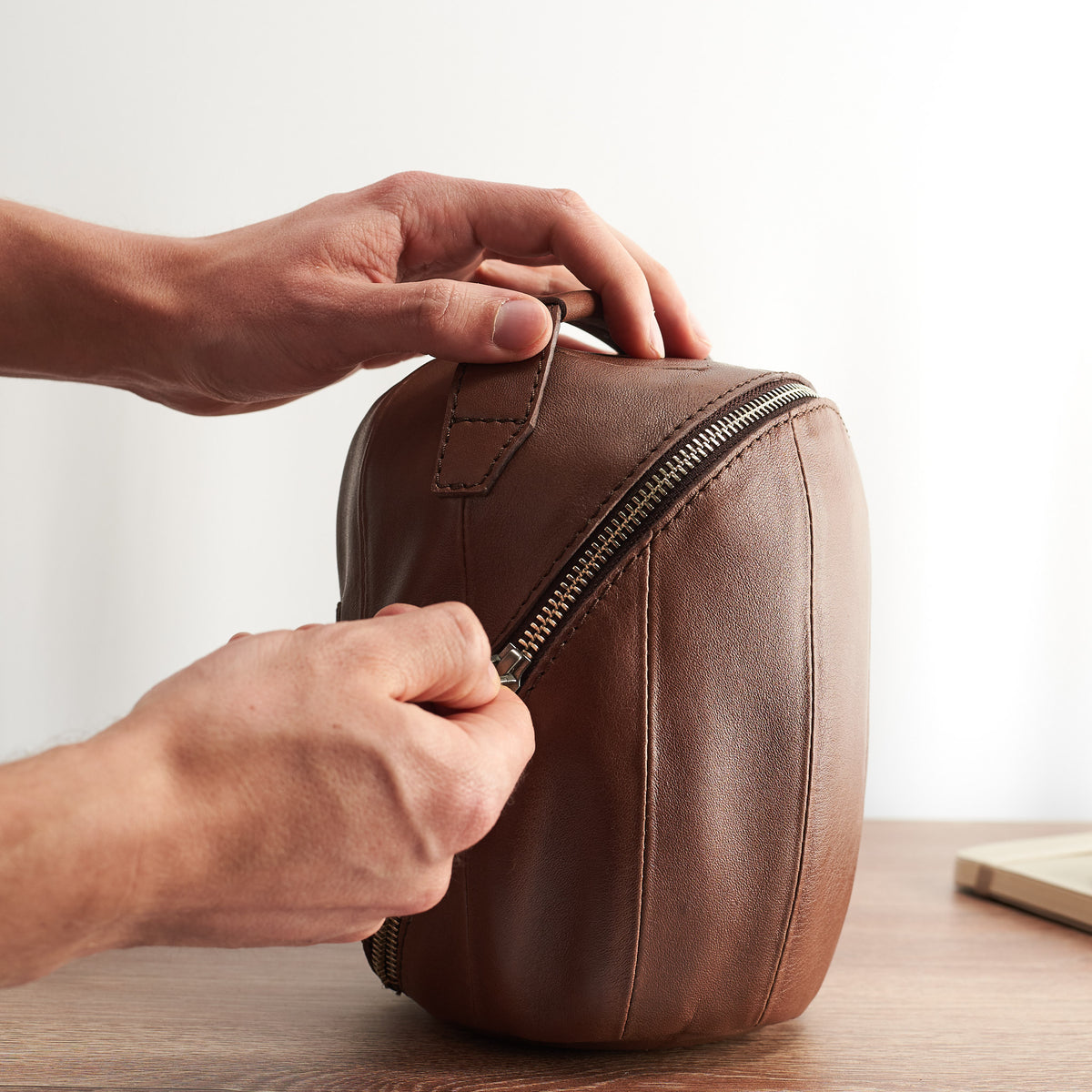 YKK metallic zippers. Homepod leather cover, Homepod leather case, Apple accessories, HomePod protector, Travel carrying case, Capra Leather