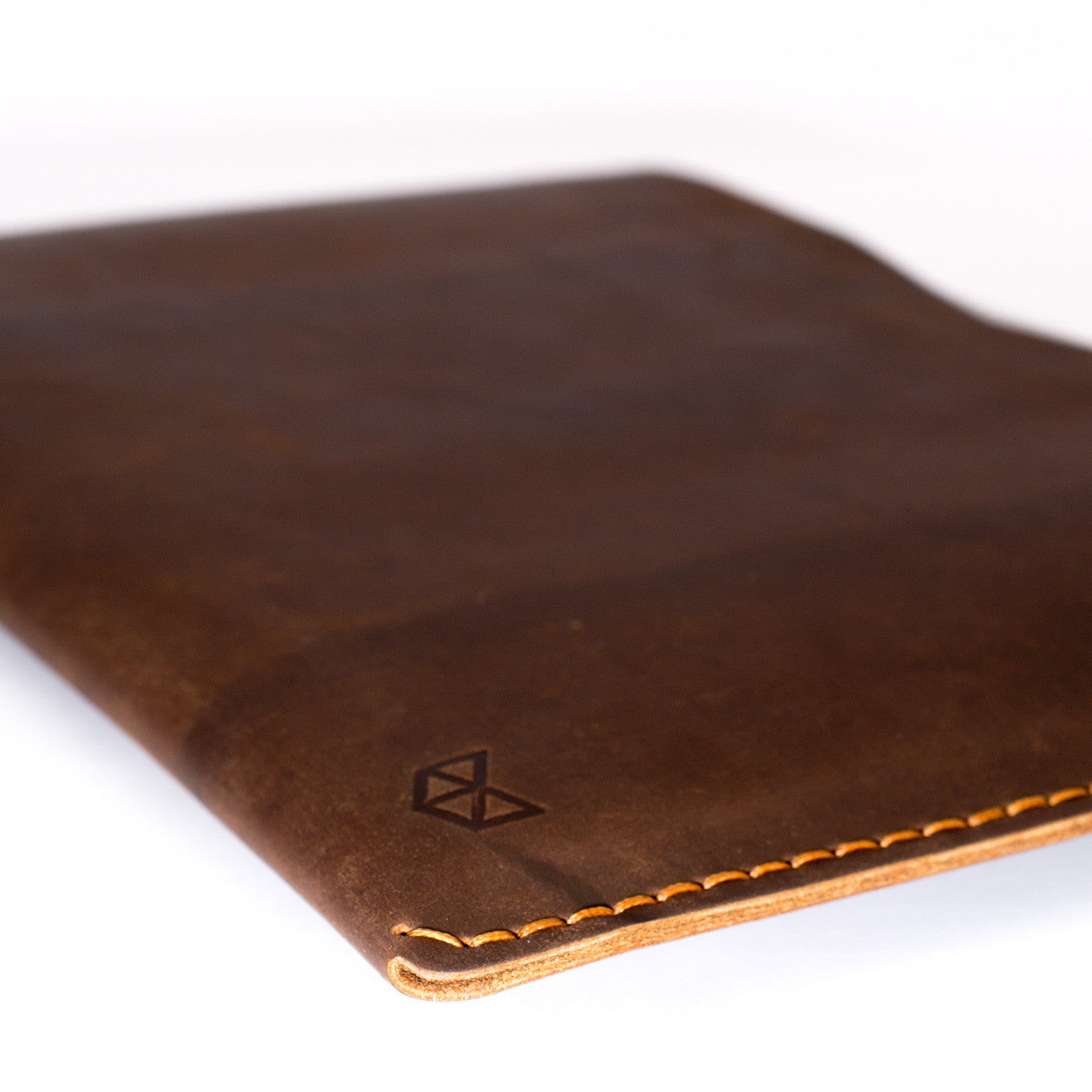 BASIC // MARRON: Leather Dell XPS laptop Sleeve Case by Capra Leather