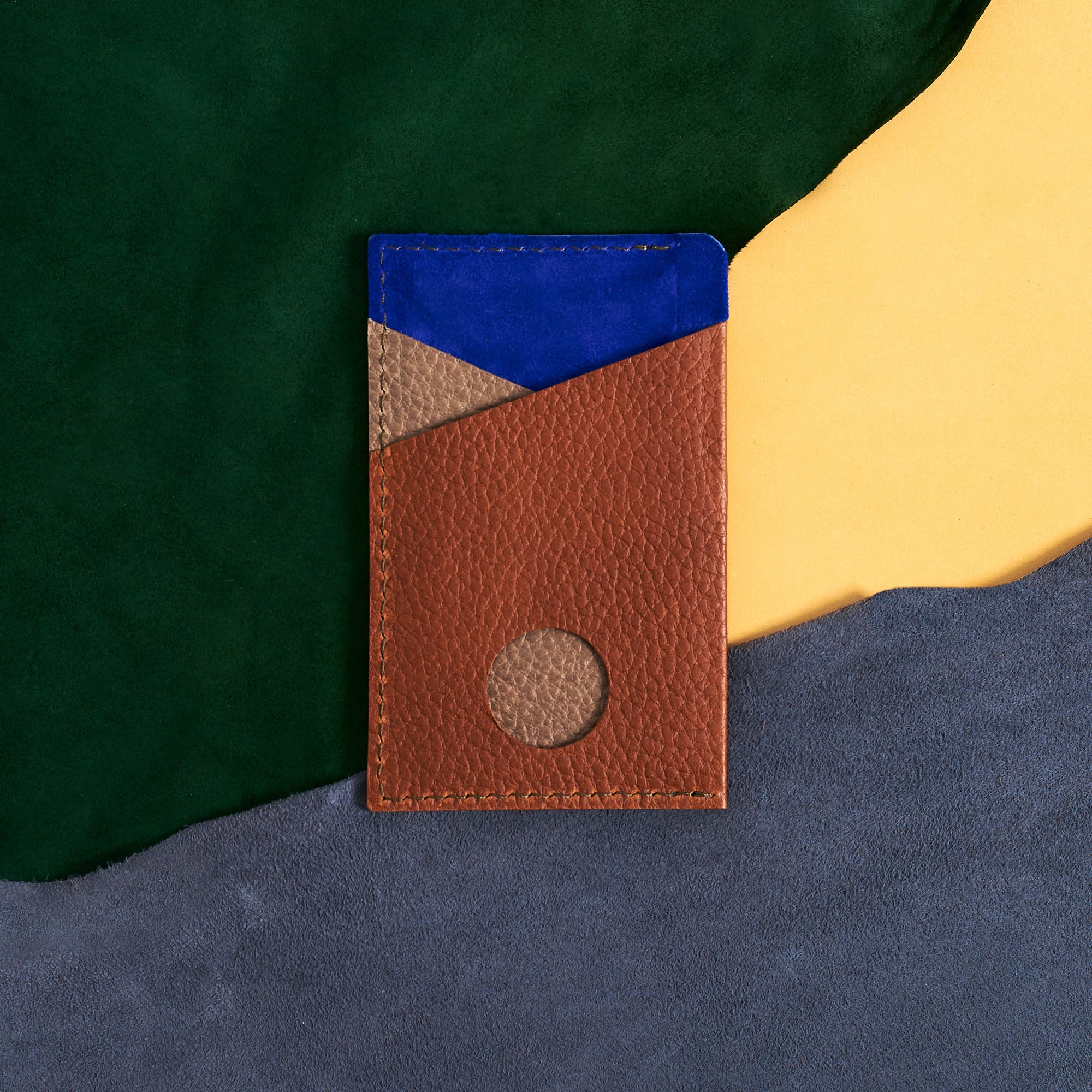 Back. Card Holder Wallet Remix by Capra Leather