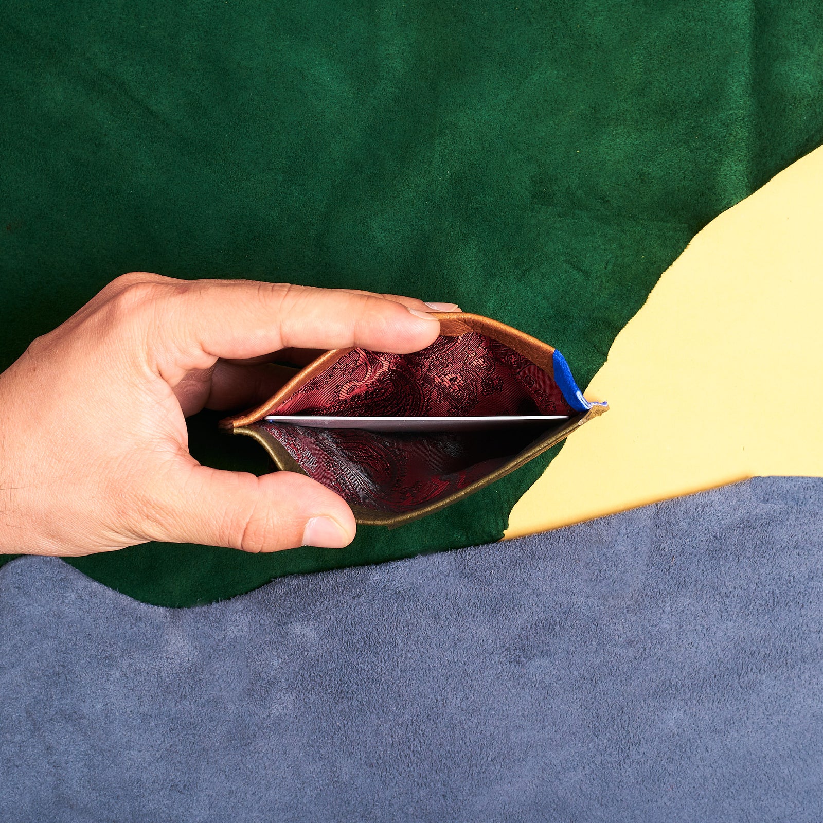 Style. Slim Leather Card Holder Wallet Remix by Capra Leather