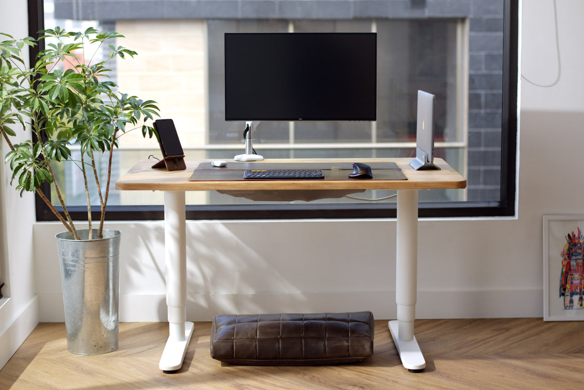 Marron Desk Setup Bundle by Capra Leather