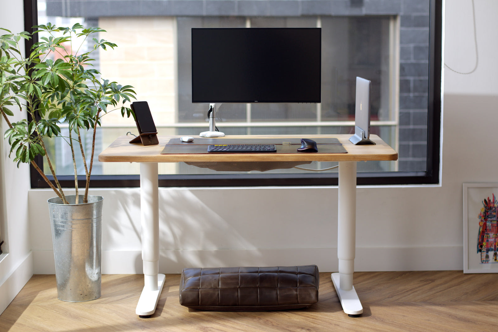 Marron Desk Setup Bundle by Capra Leather