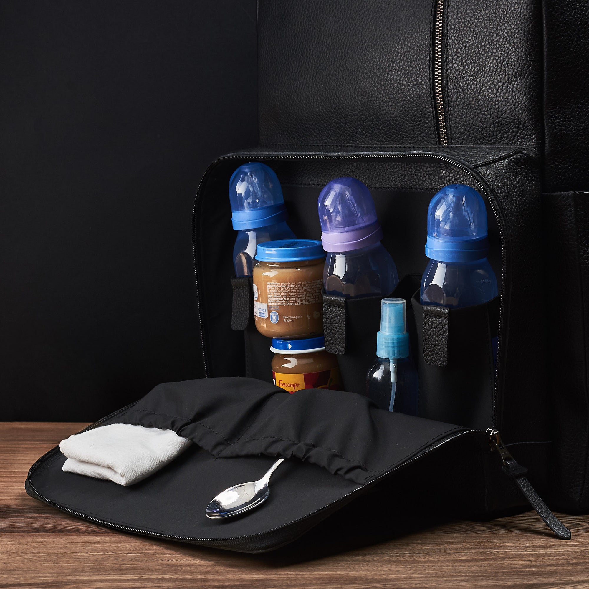 best leather diaper backpack 2018 Diaper Bag Backpack · Black by Capra Leather