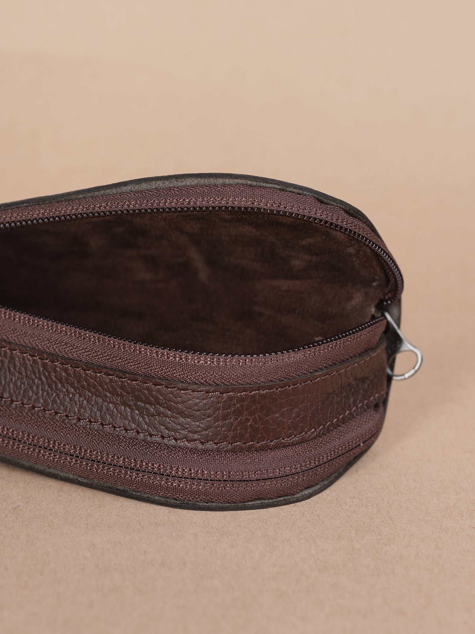 Double Glasses Case · Dark Brown