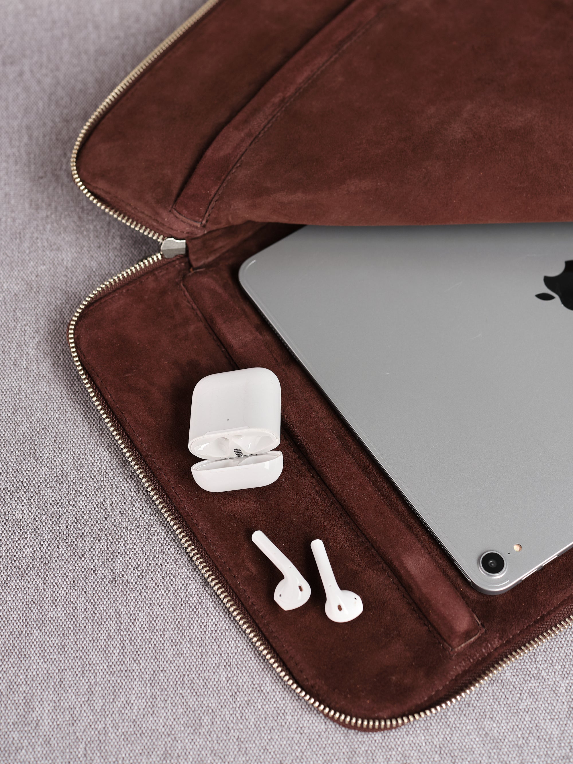 Suede interior. Draftsman 6 iPad Pro Case iPad Pro 11-inch, iPad Pro 12.9 by Capra Leather