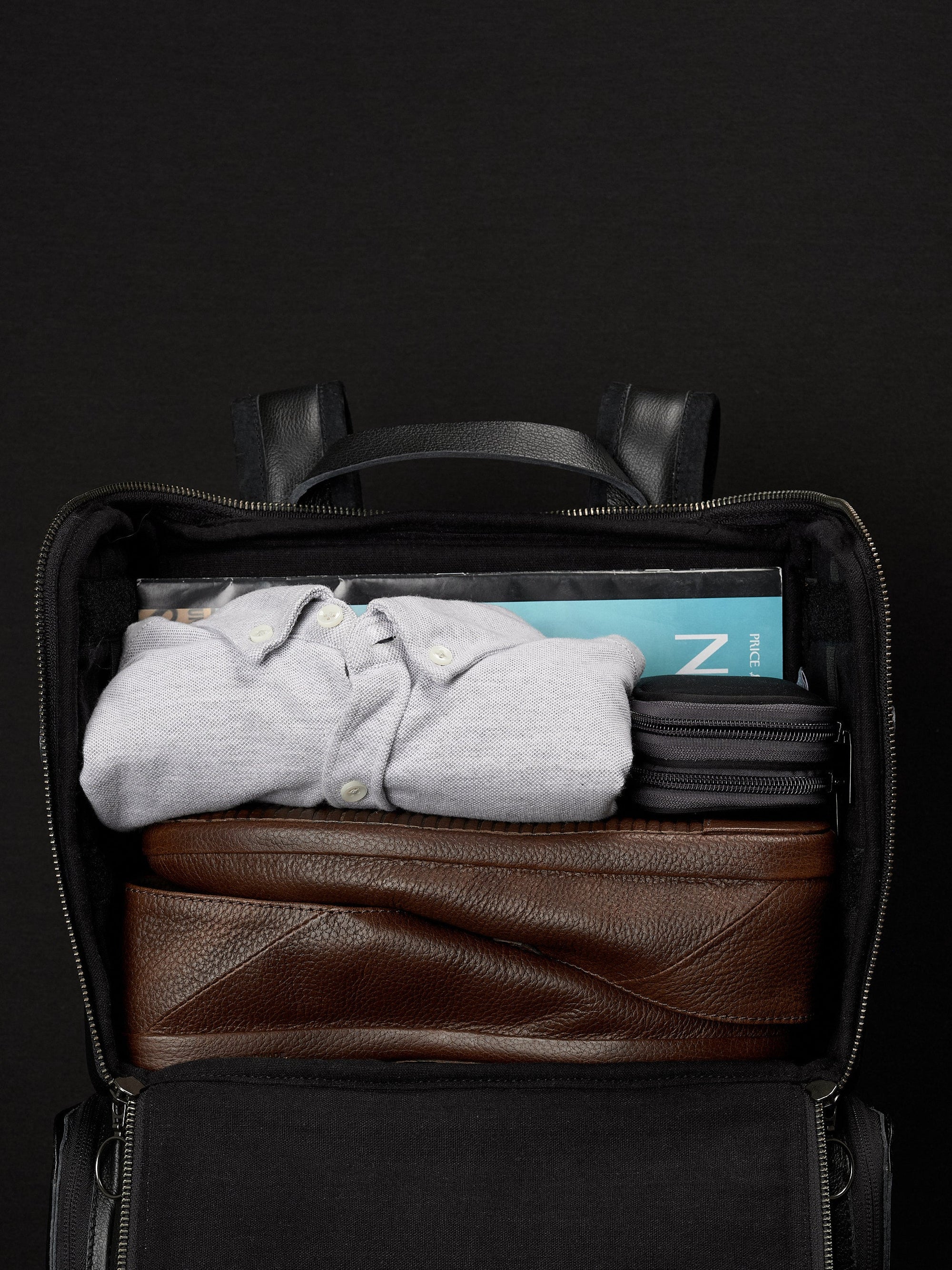 dslr backpack leather Dromedari Camera Backpack · Black by Capra Leather