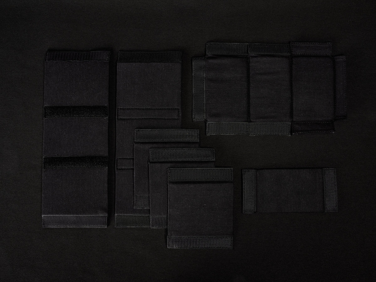 backpack insert for camera black by capra leather