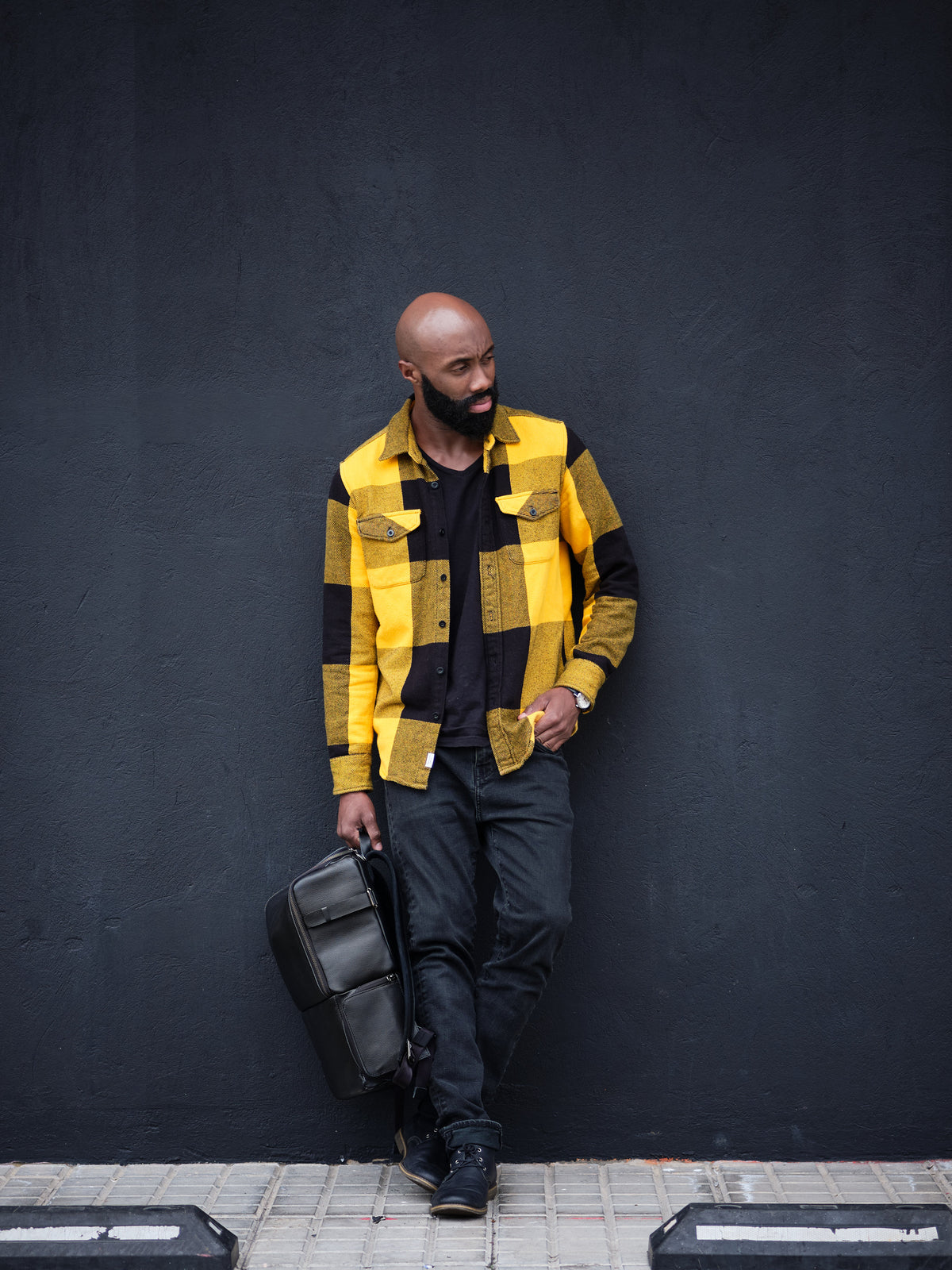 photography backpack black by capra leather