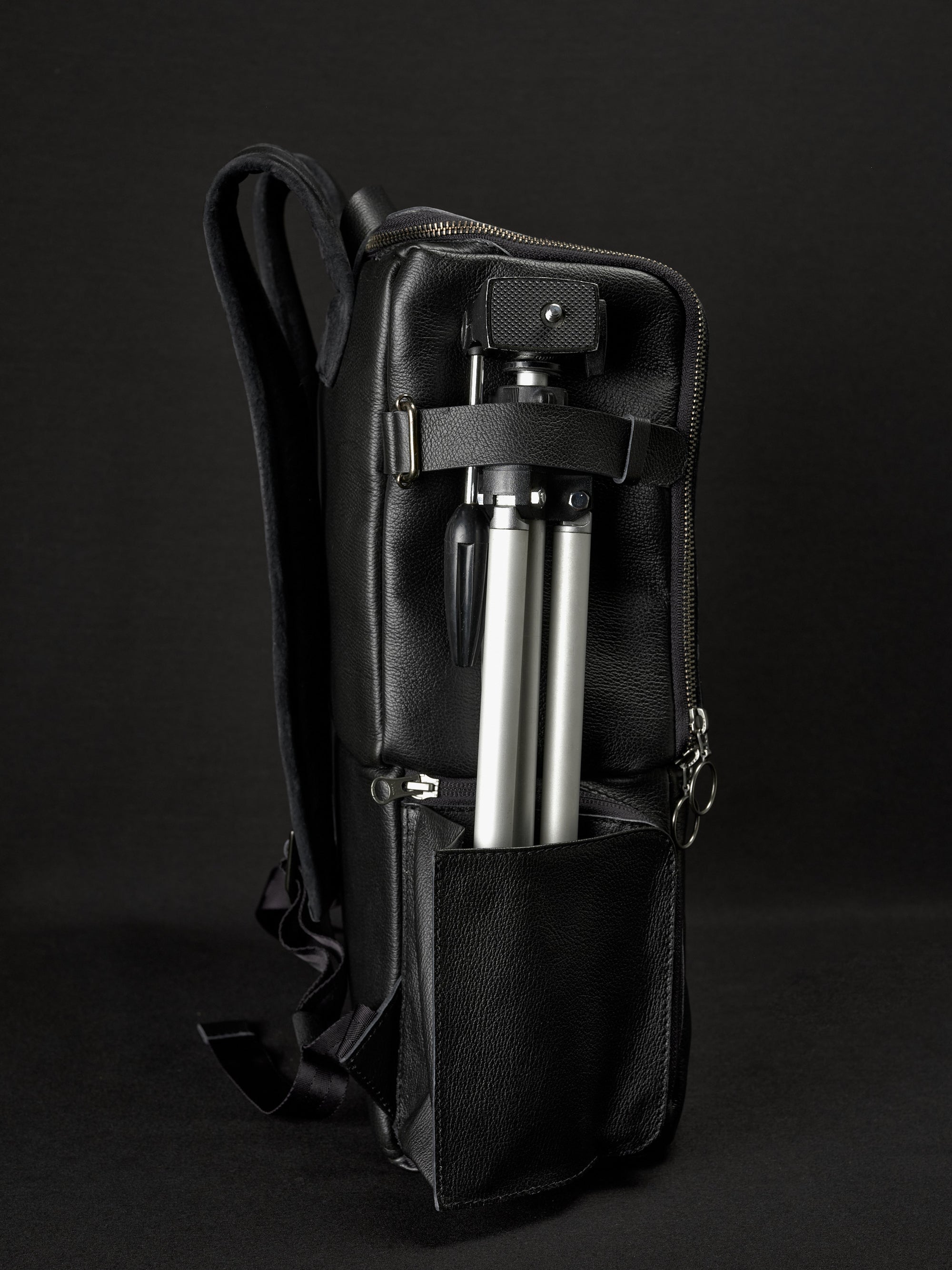 best camera backpacks black by capra leather