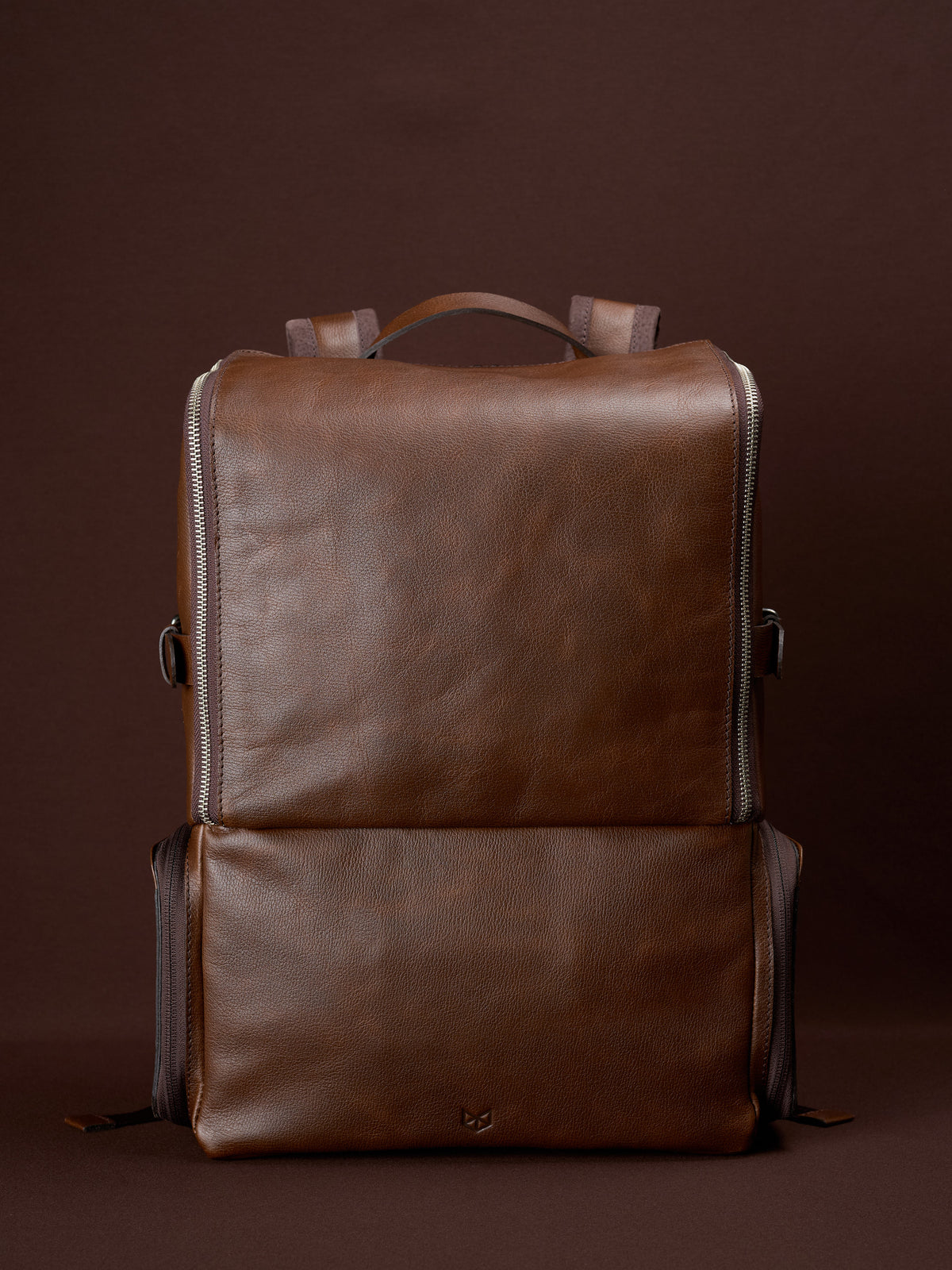Dromedari Camera Backpack · Brown by Capra Leather