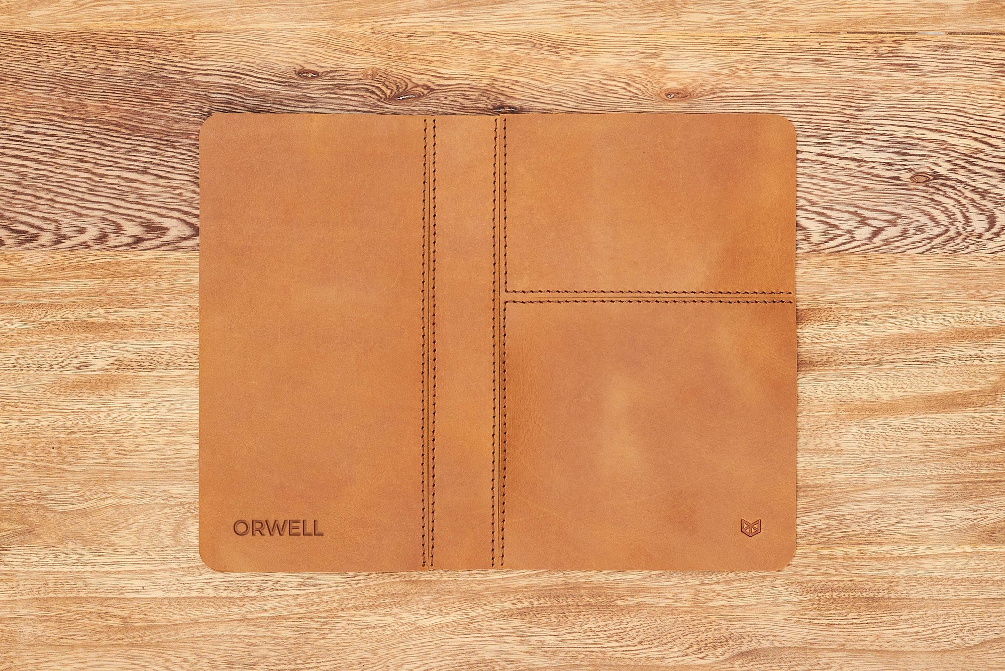 Cover. EDC Organizer Pad Tan by Capra Leather