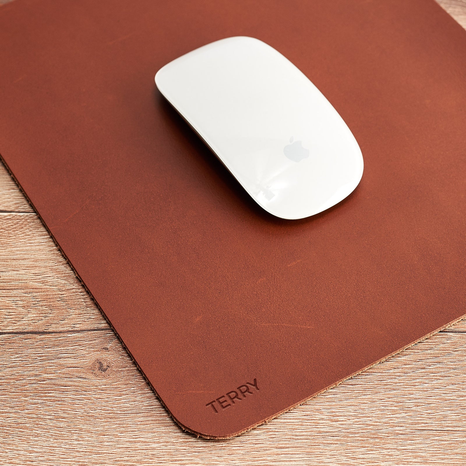 Custom engraving. Minimalistic Acorn Leather Cable Organizers, Boyfriend gift, Mousepads, Personalized stationary, Custom office supplies