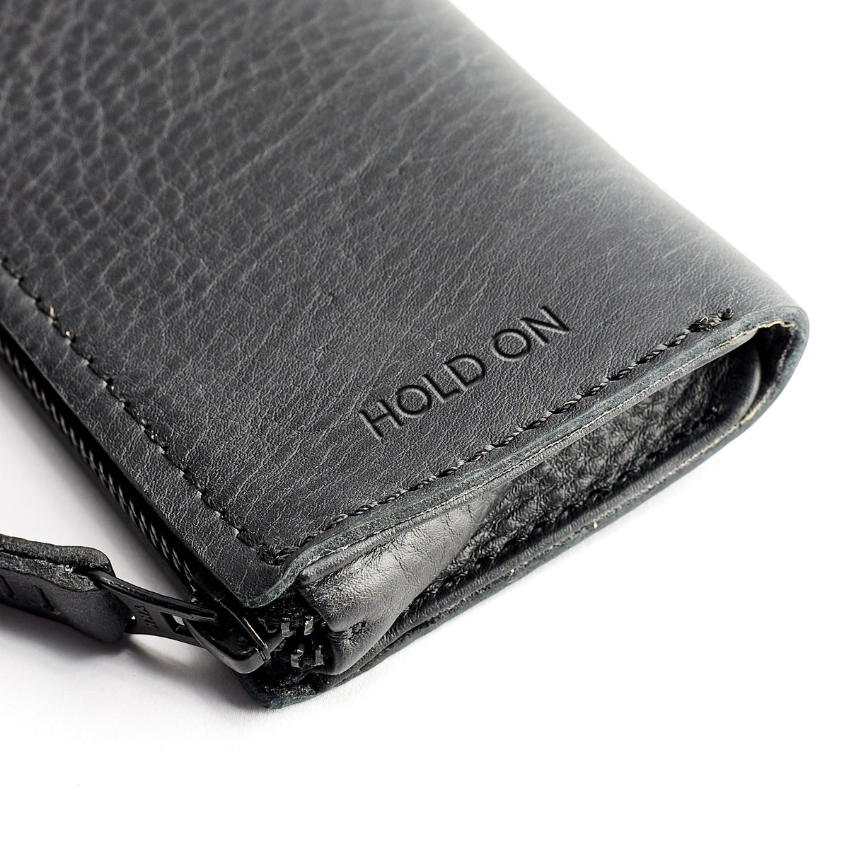 Engraving. Black leather Glasses case, sunglasses case, hand stitched leather sleeve for reading glasses