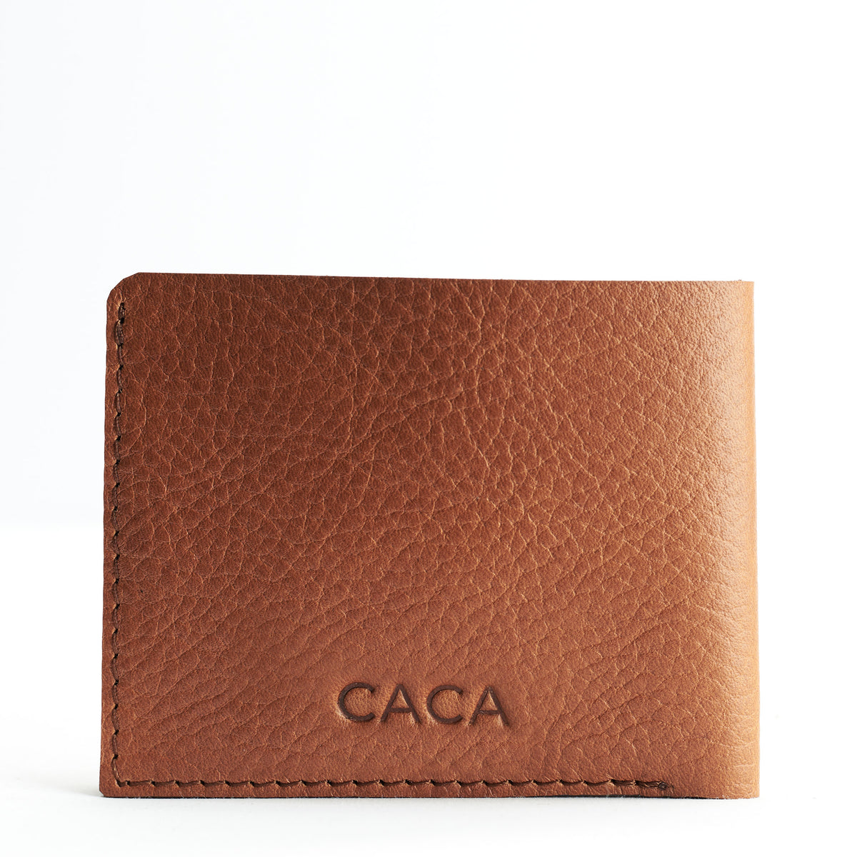 Custom engraving. Personalized light brown bifold wallet for mens gifts. Handmade minimalist wallet