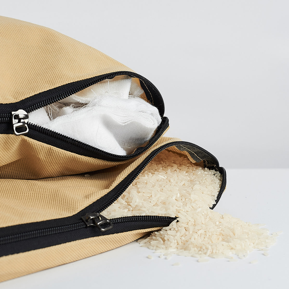 Natural filling. Ergonomic under desk footrest cover in black by Capra Leather