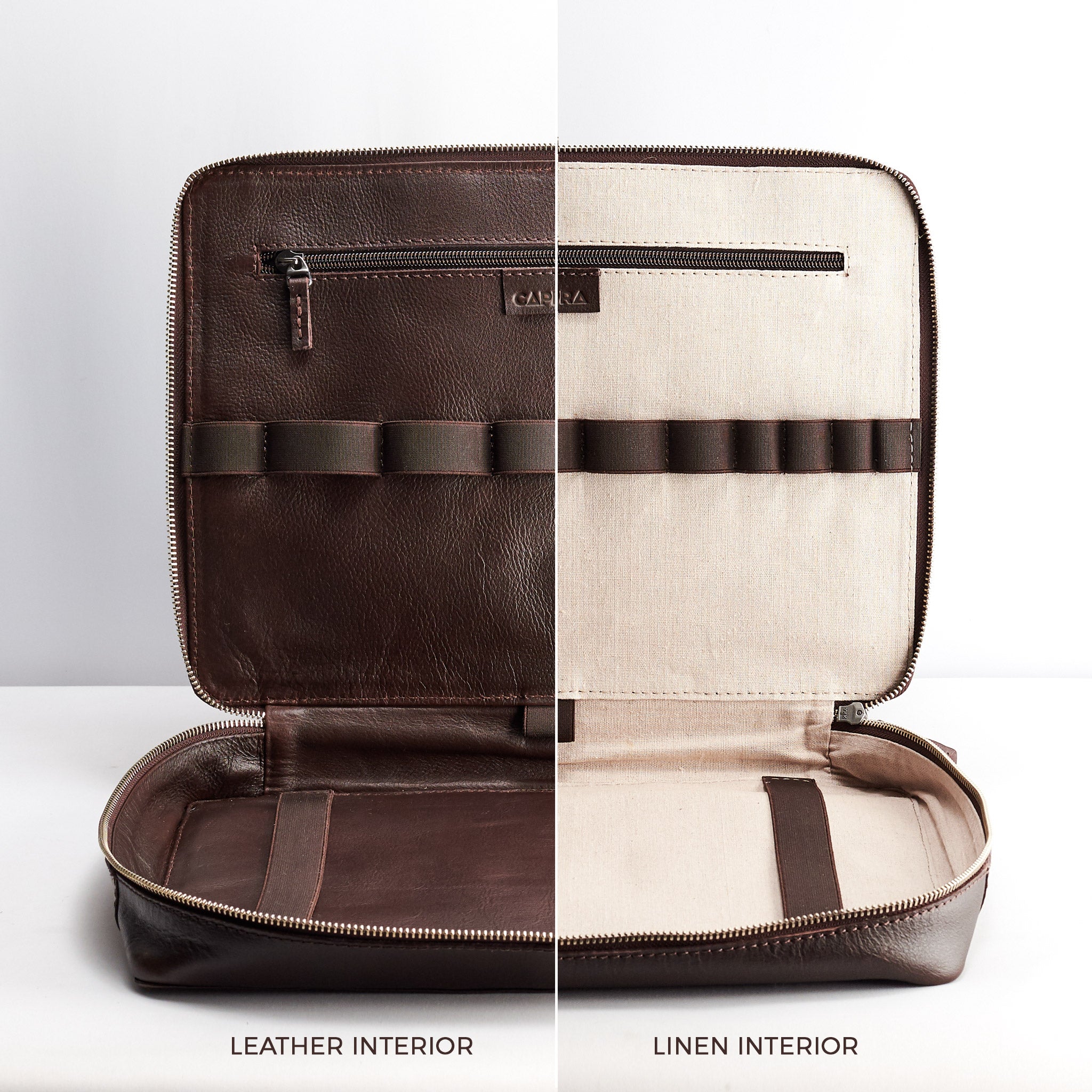 leather gear bag Medium Laptop Gear Bag · Dark Brown Leather / With Handle / No thanks