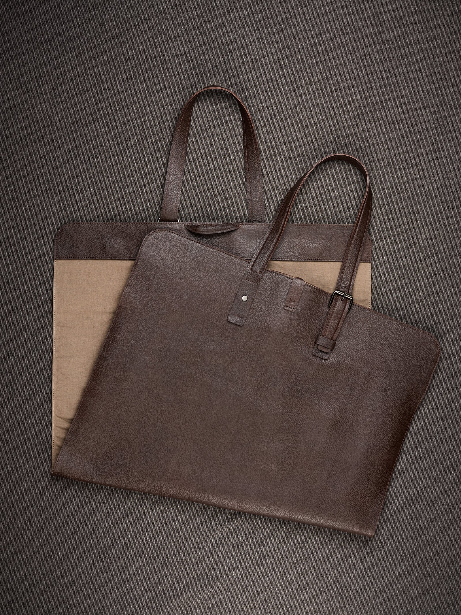 Best Carry On Garment Bag Dark Brown by Capra Leather