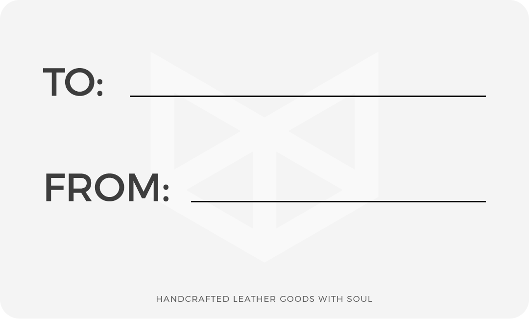 Gift Card by Capra Leather