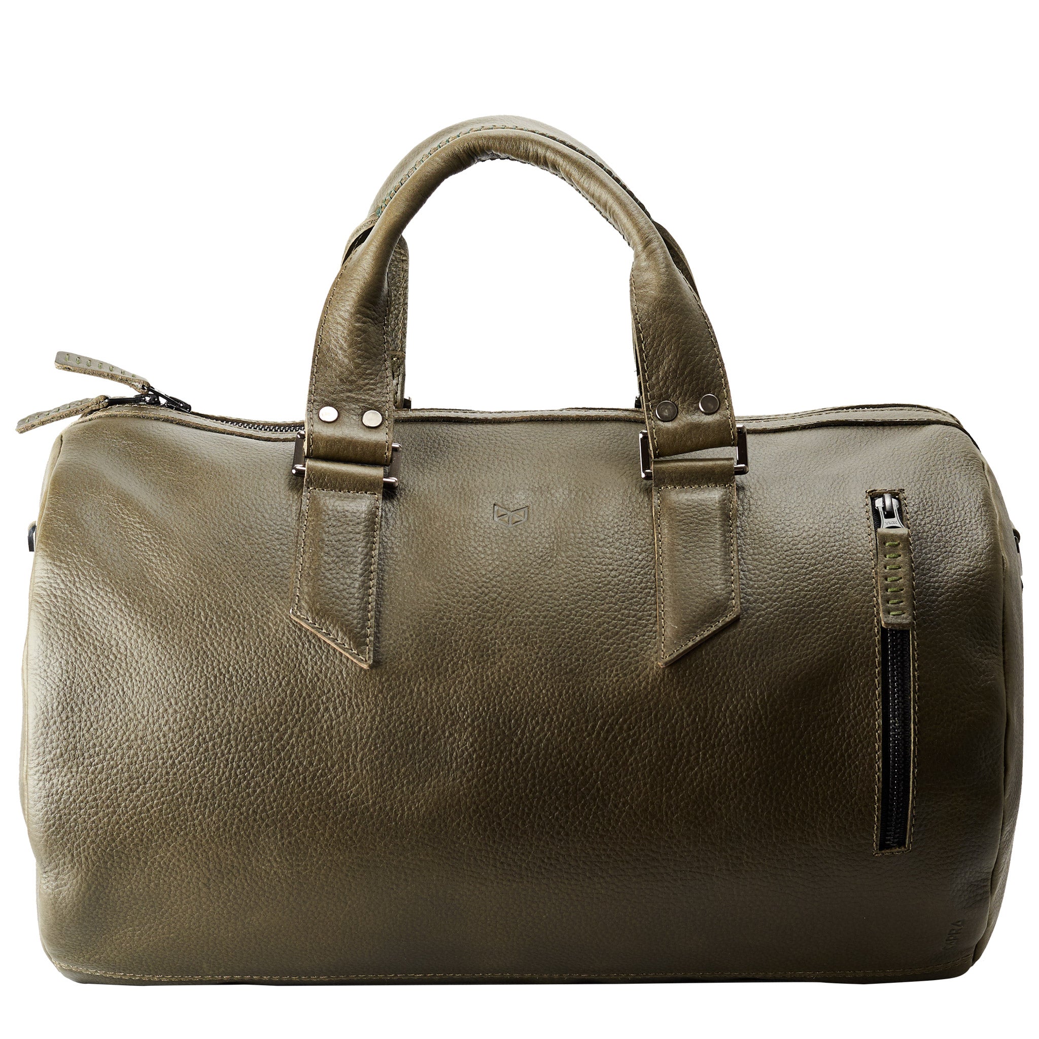 Handmade Substantial Duffle Bag by Capra Leather