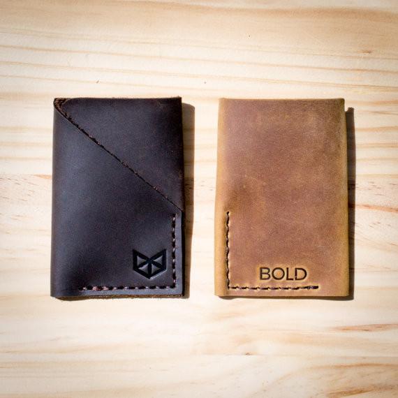 Slim Wallet. Leather Wallet, Men Wallet, Card Holder, Leather Card Holder. Minimalist thin mens wallet  