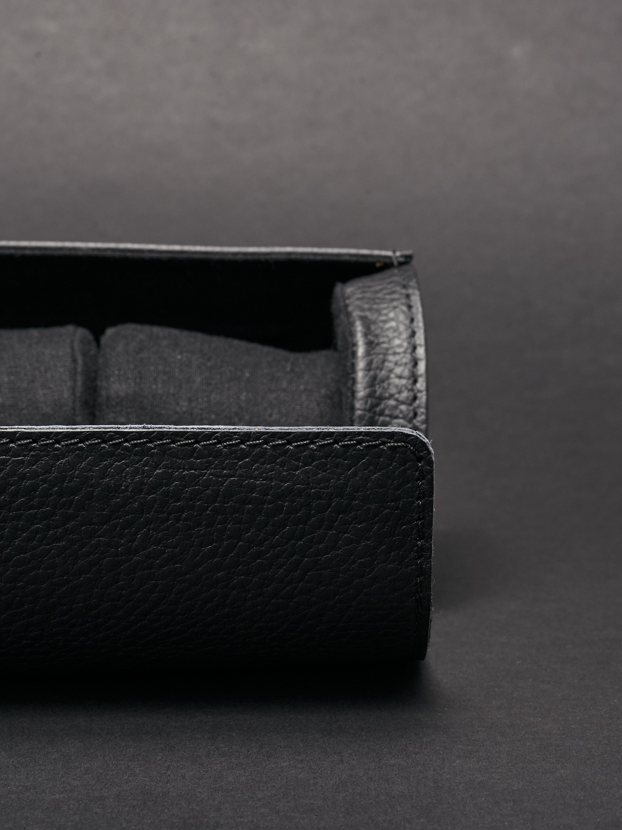 Mag Travel Watch Case · Black by Capra Leather