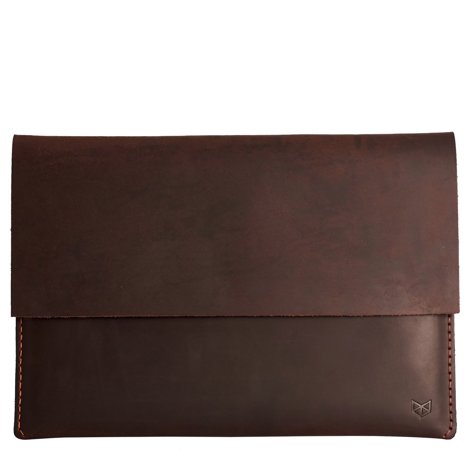 Handmade Minial Dell XPS Case Sleeve Brown by Capra Leather