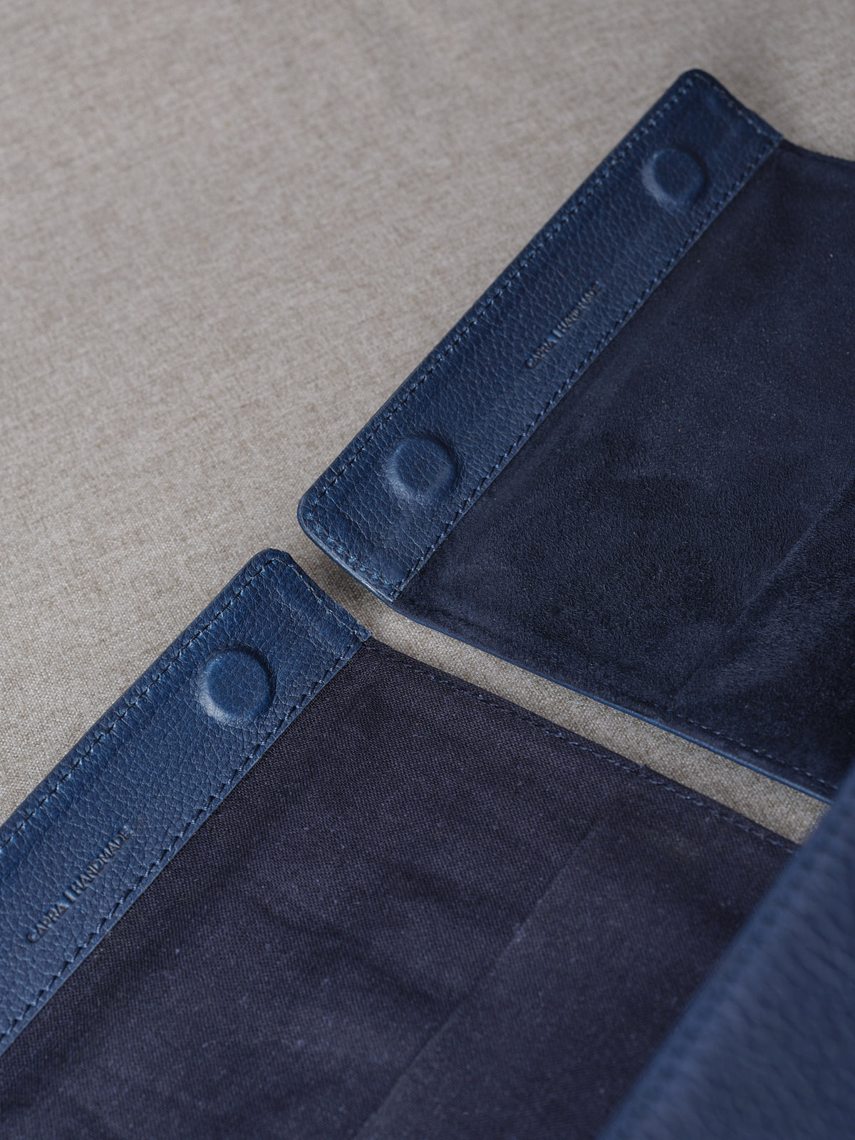 Gucci sunglass case navy by Capra Leather