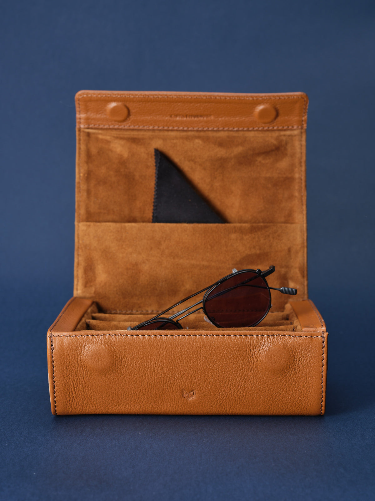 Gucci eyewear case tan by Capra Leather