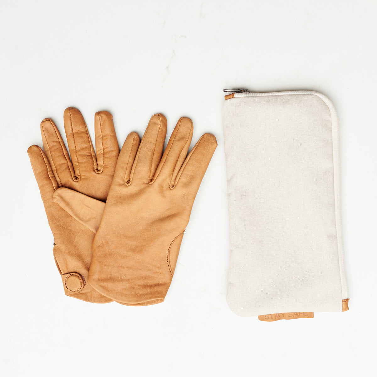 Mens leather gloves. Great fit by Capra