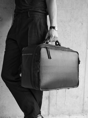 Polarity Weekender Duffle Bag · Tan by Capra Leather