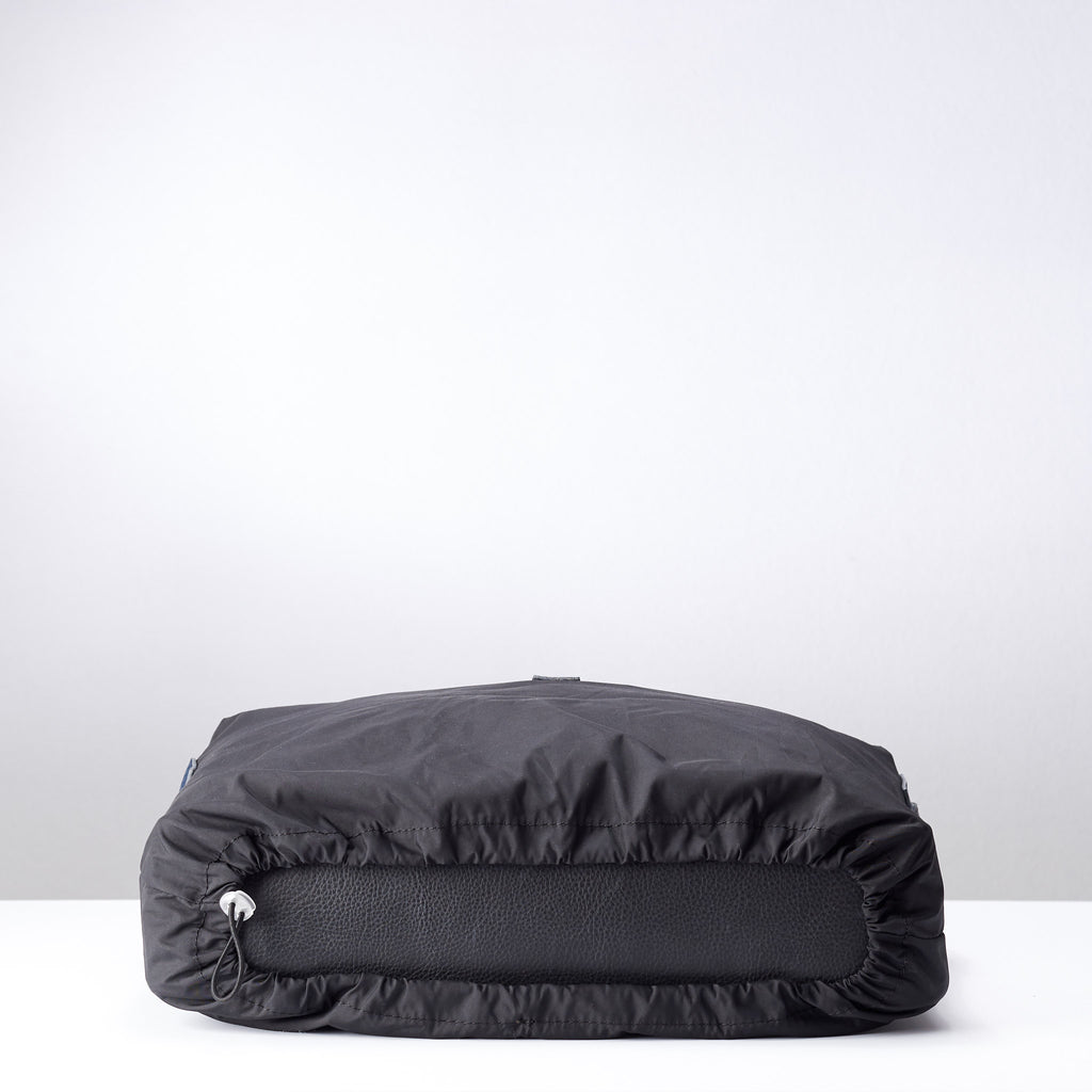 good messenger bag that will protect against rain Waterproof Cover · Black by Capra Leather Color:Harness Chocolate Ashwood Leather Backpack Medium fathers_day_gift have accessory for both