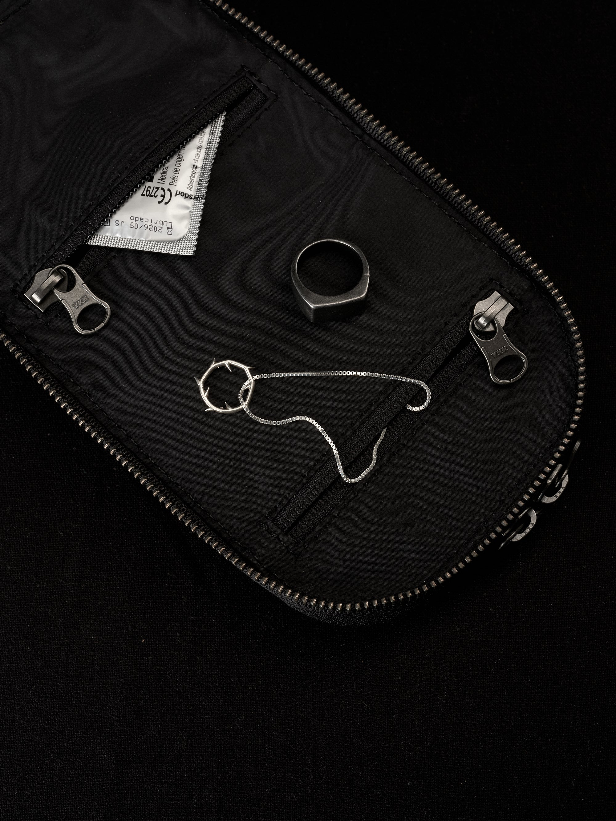 Small pocket dopp kit bag by Capra Leather
