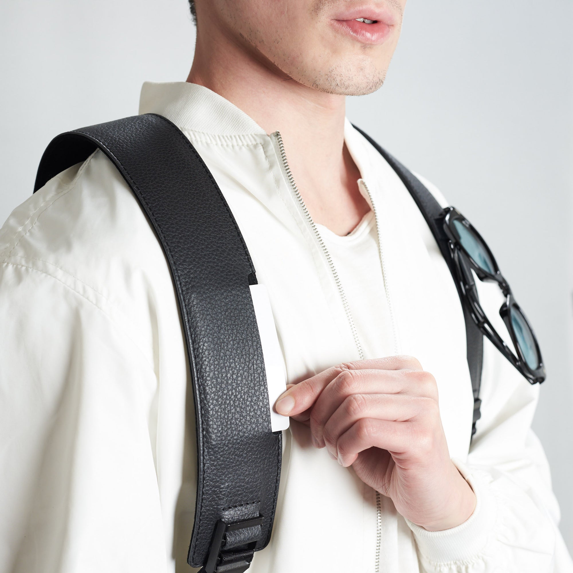 best work backpack for men black by capra leather