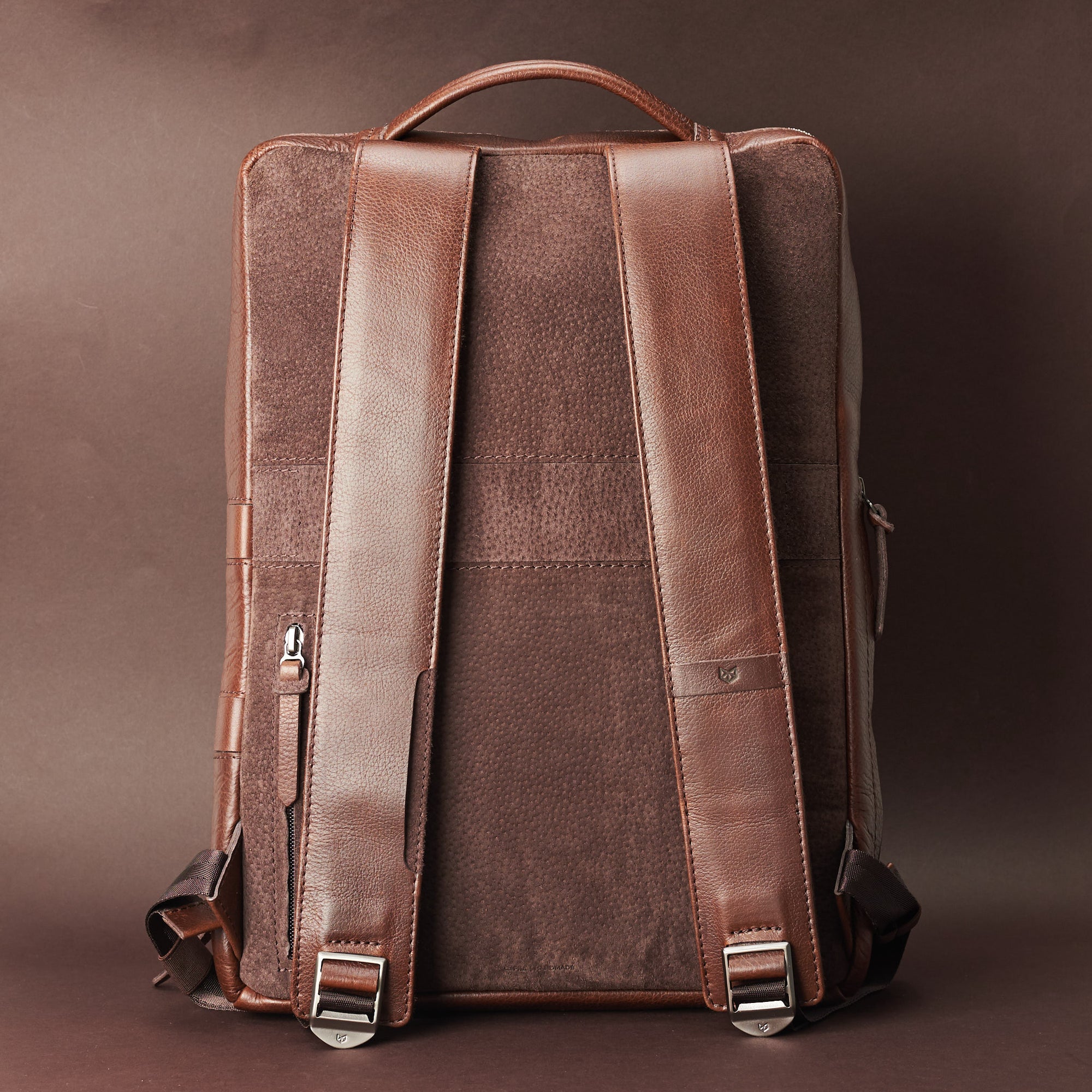 backpacks brown by capra leather