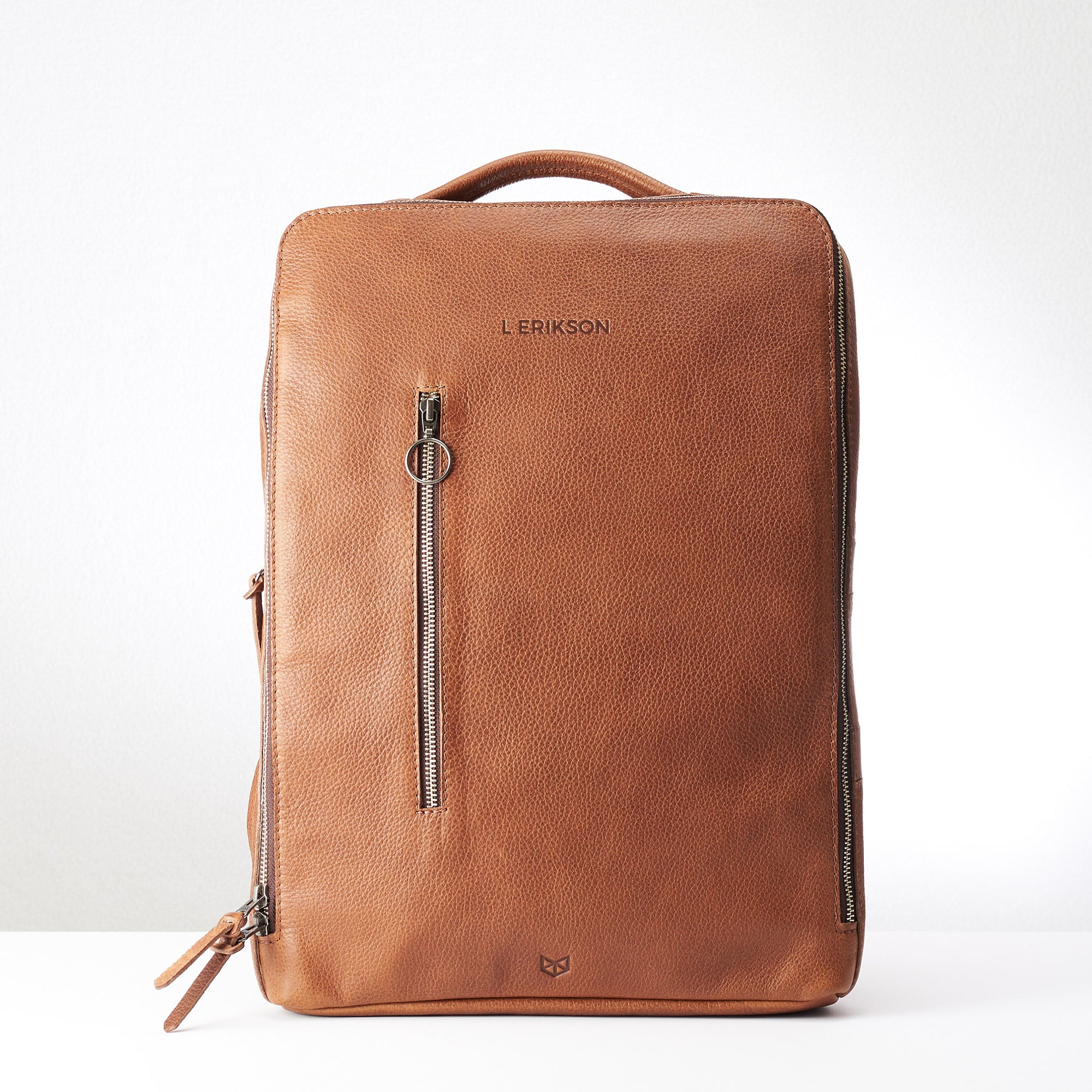 custom backpacks tan by capra leather