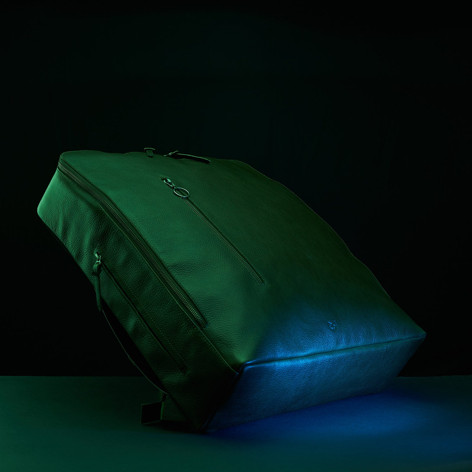 Front view. Saola Tech Backpack Gamer Edition by Capra Leather