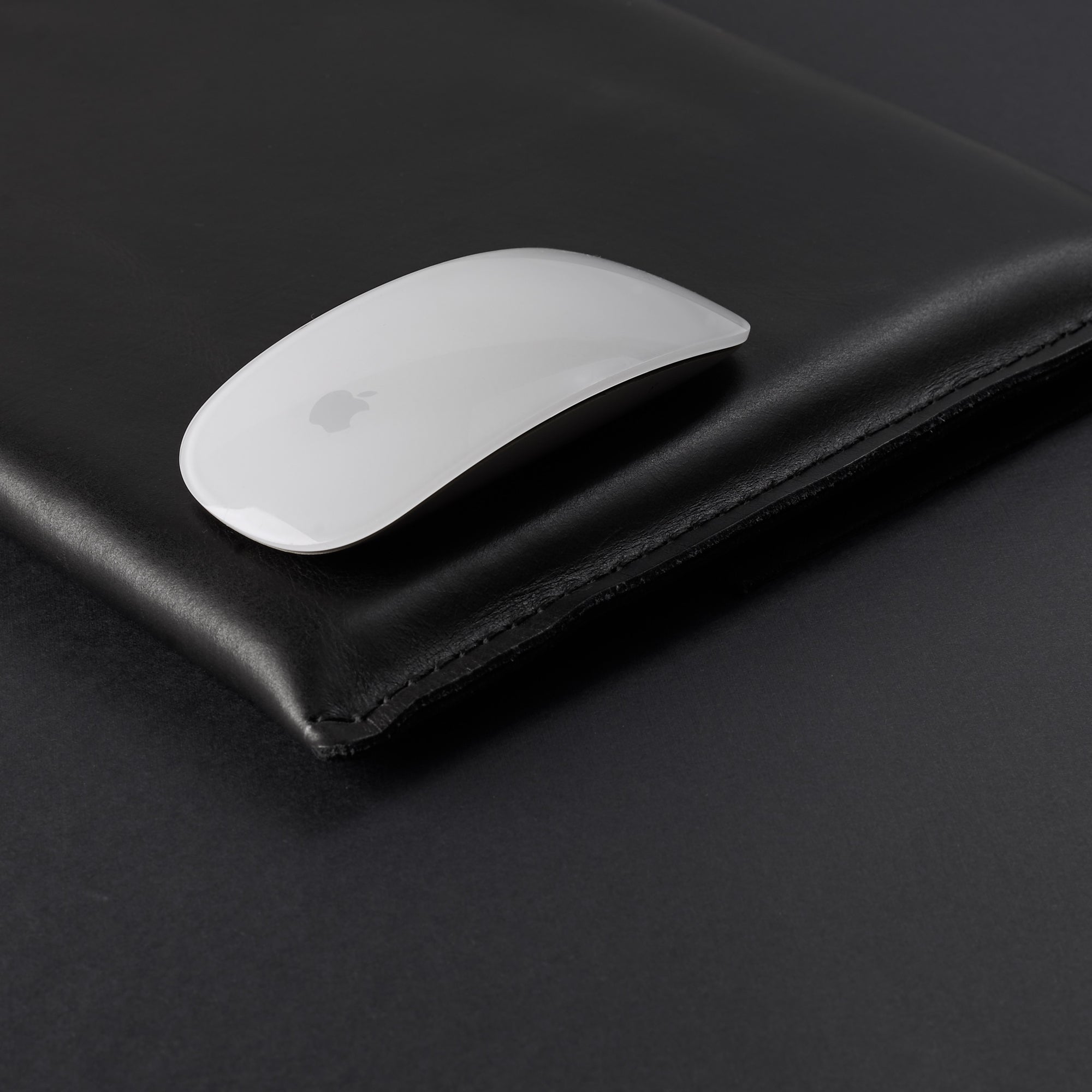 Apple Accessories. Black Leather MacBook Case. MacBook Sleeve by Capra Leather