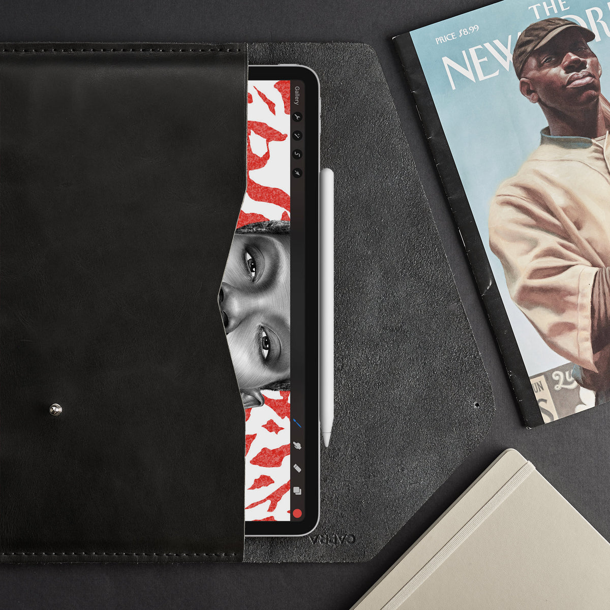 Slant iPad Case · Black