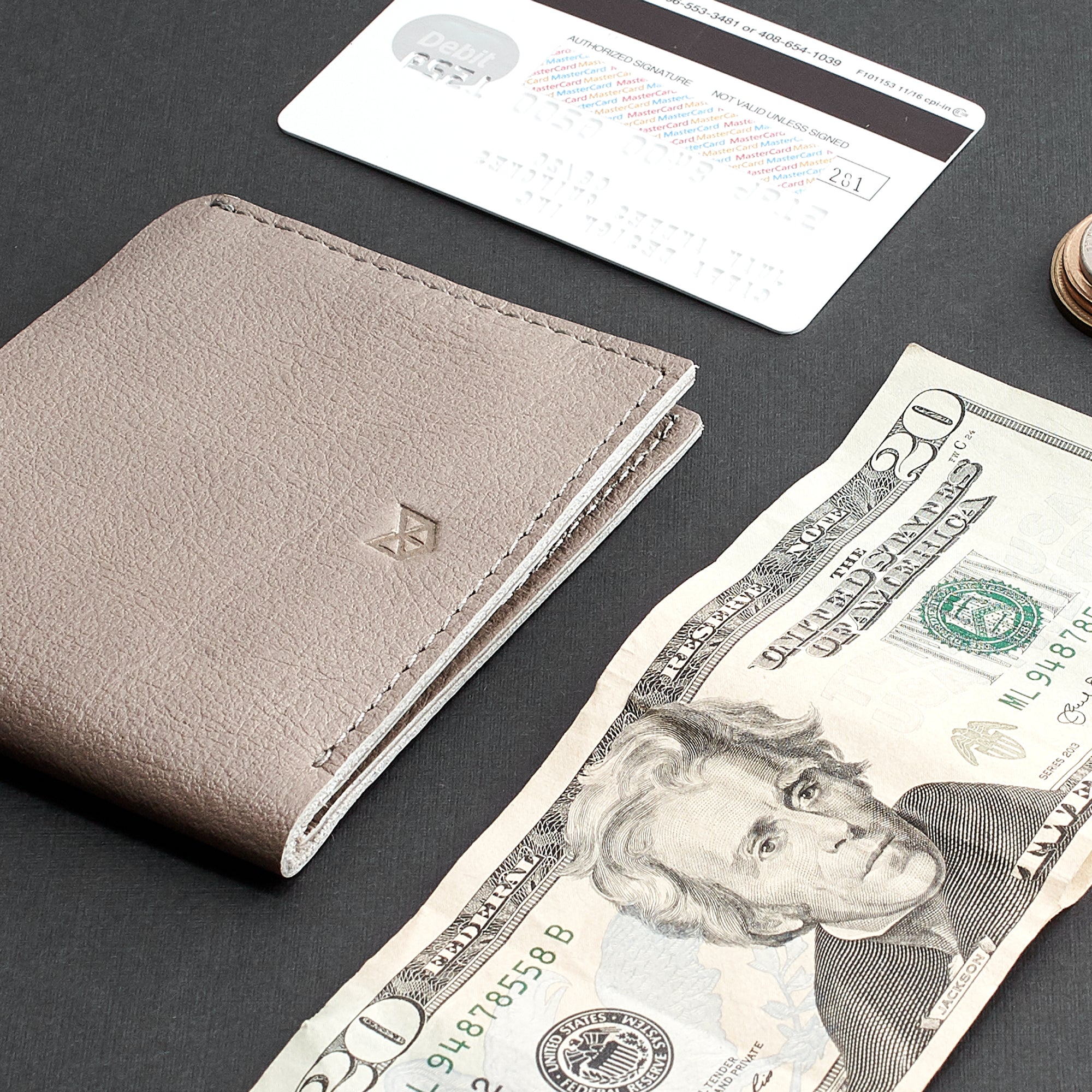 Slim Wallet Kit · Grey
