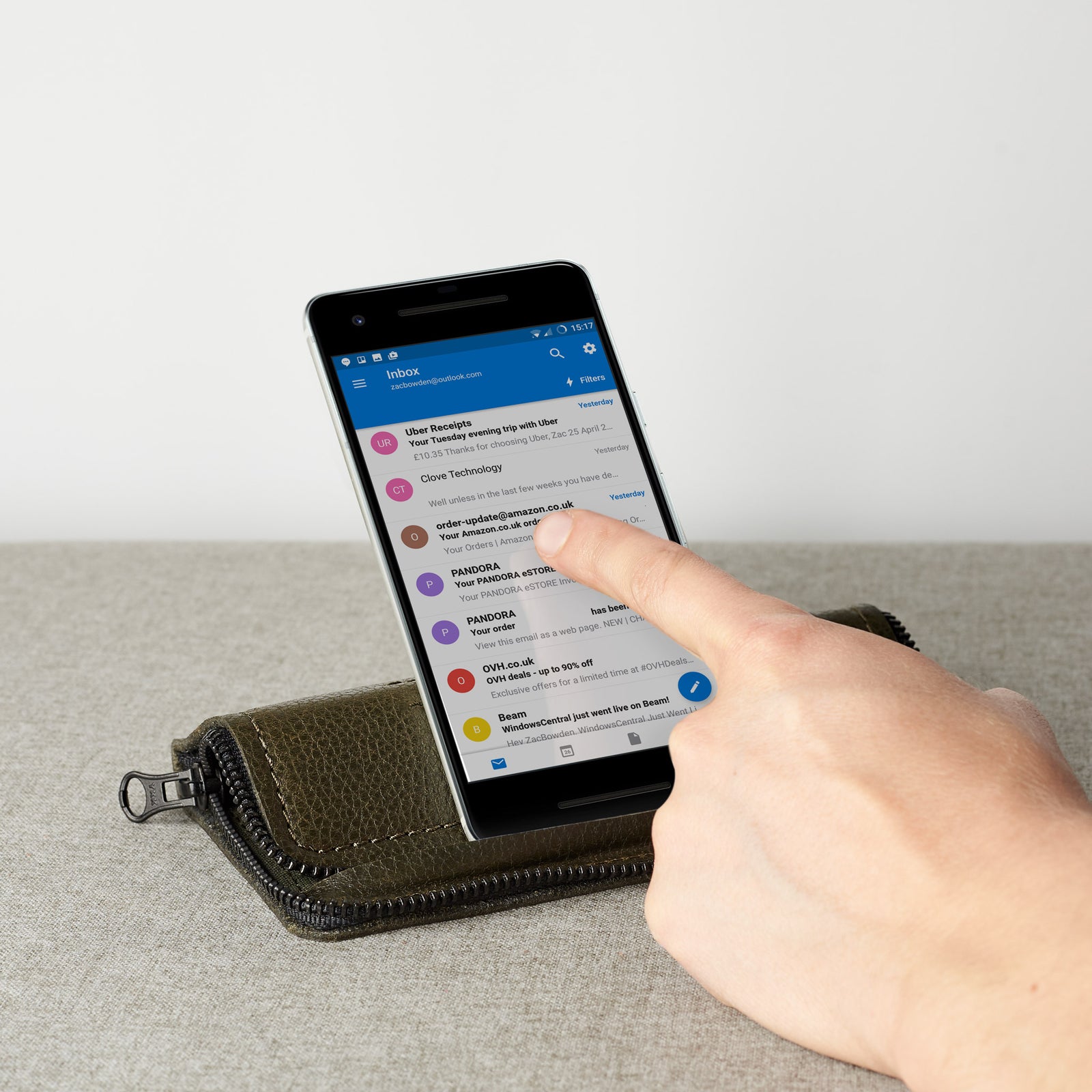 Portrait stand feature. Green carefully handcrafted leather case stand wallet for new Google Pixel 2 and 2 XL. Men's Pixel sleeve with card holder.