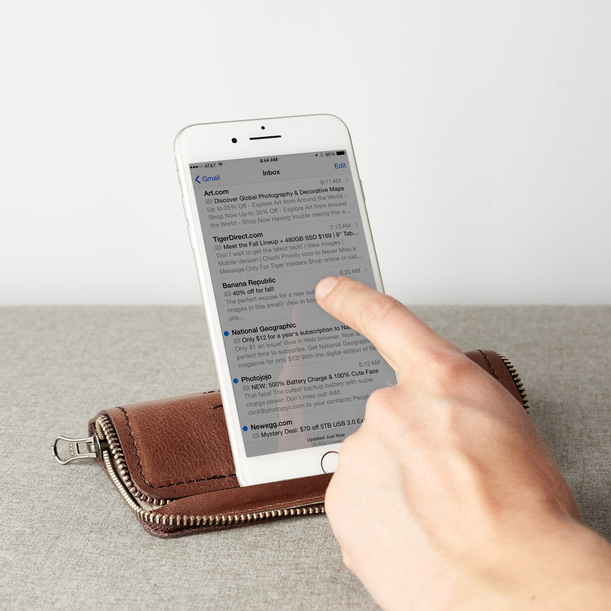 Standing feature. Brown leather iPhone wallet case for mens. Unique iPhone x, iPhone 10, iPhone 8 plus leather stand case 