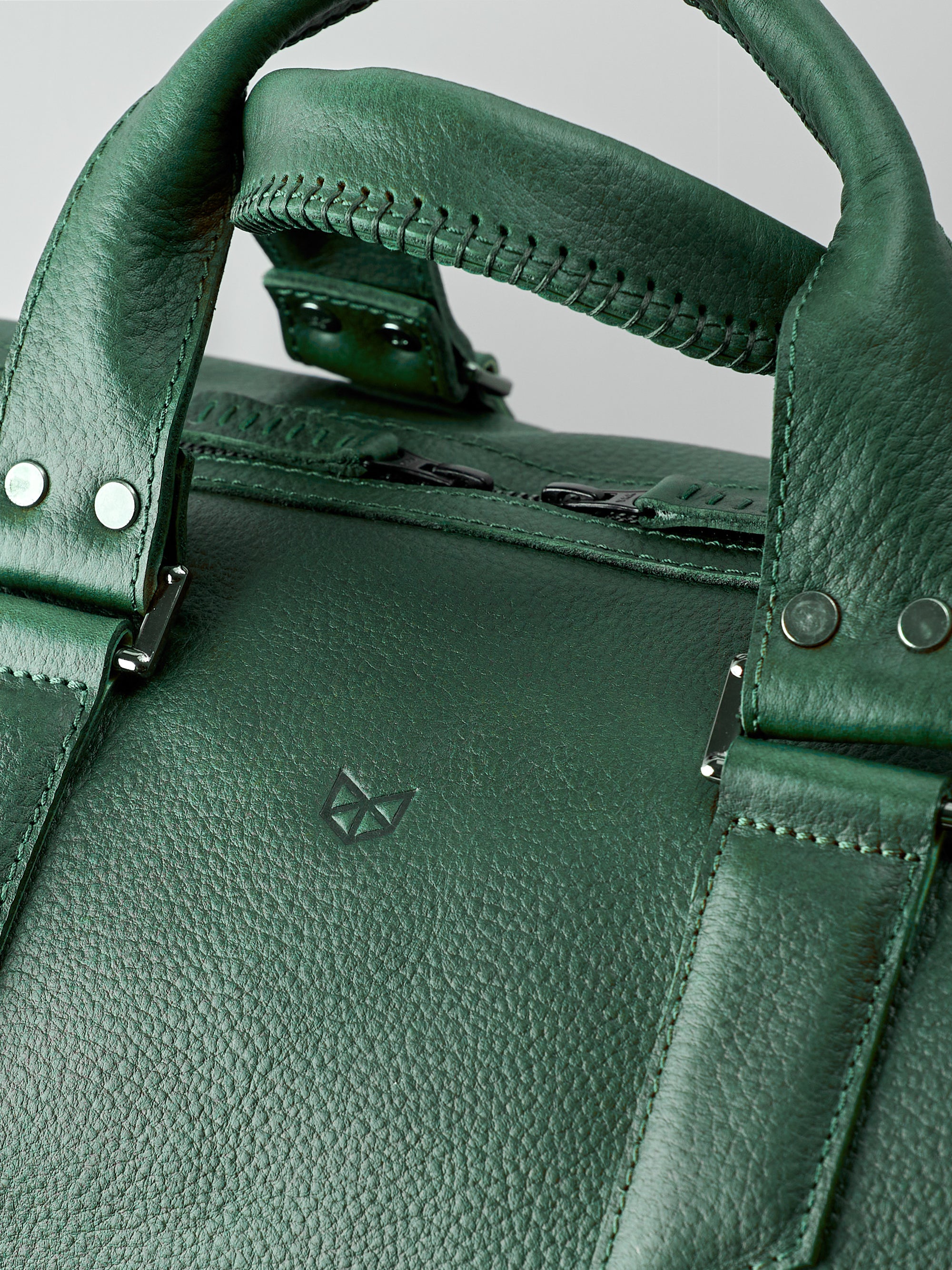 Custom engraving.  leather shoulder bag for mens gifts. Work out duffle bag