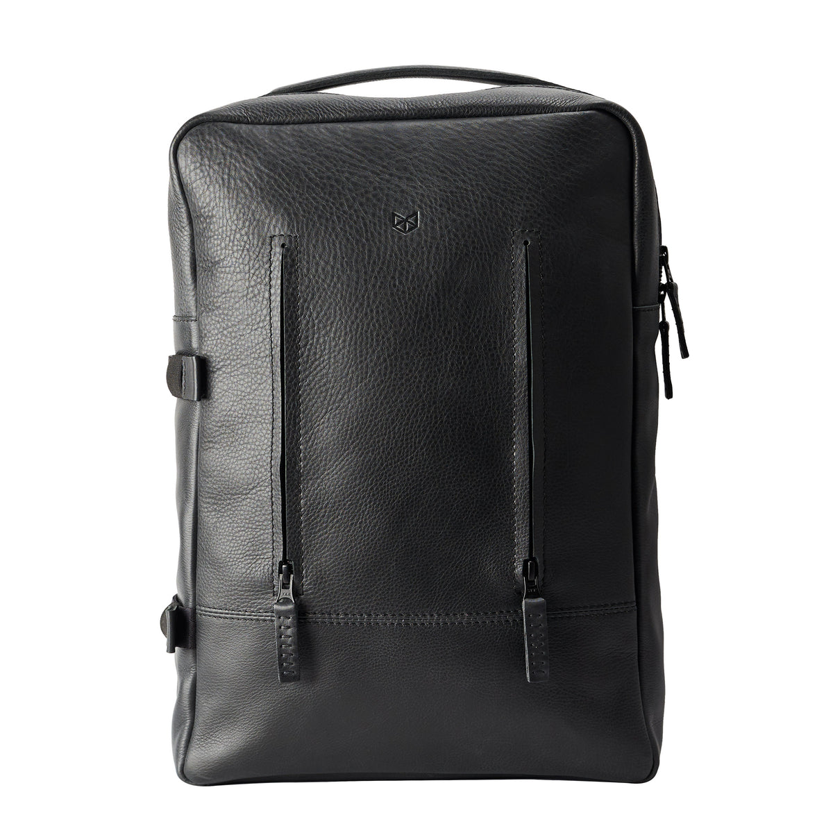 Handmade Tamarao Backpacks Rucksacks in Black by Capra Leather