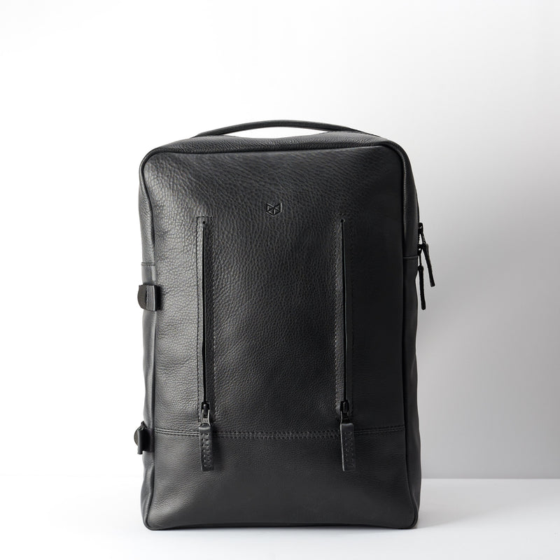 Tamarao Backpack Rucksack · Black by Capra Leather