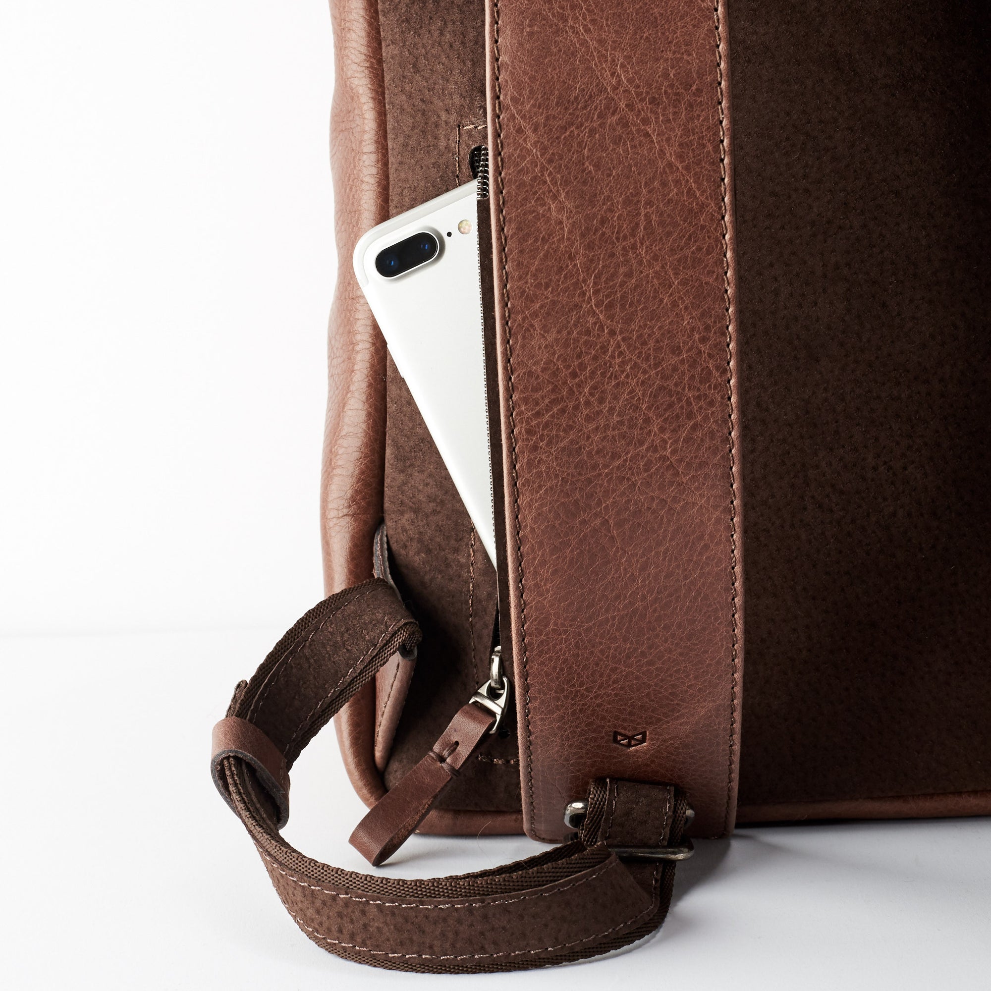 Tamarao Backpack Rucksack · Brown by Capra Leather